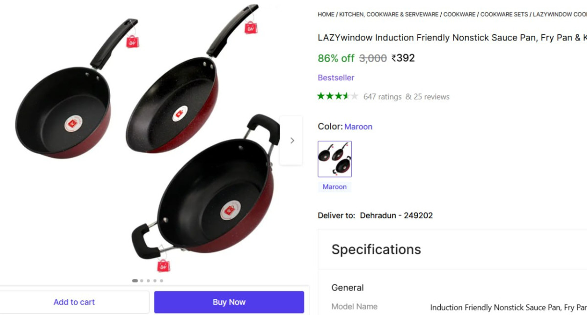 Cookware Set 392 – Best Price in India