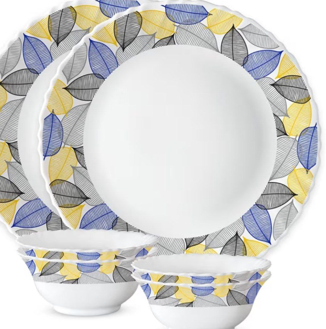 Larah By Borosil Opalware Dinner Set Of 6 Pieces At 379 – Best Price in Ind