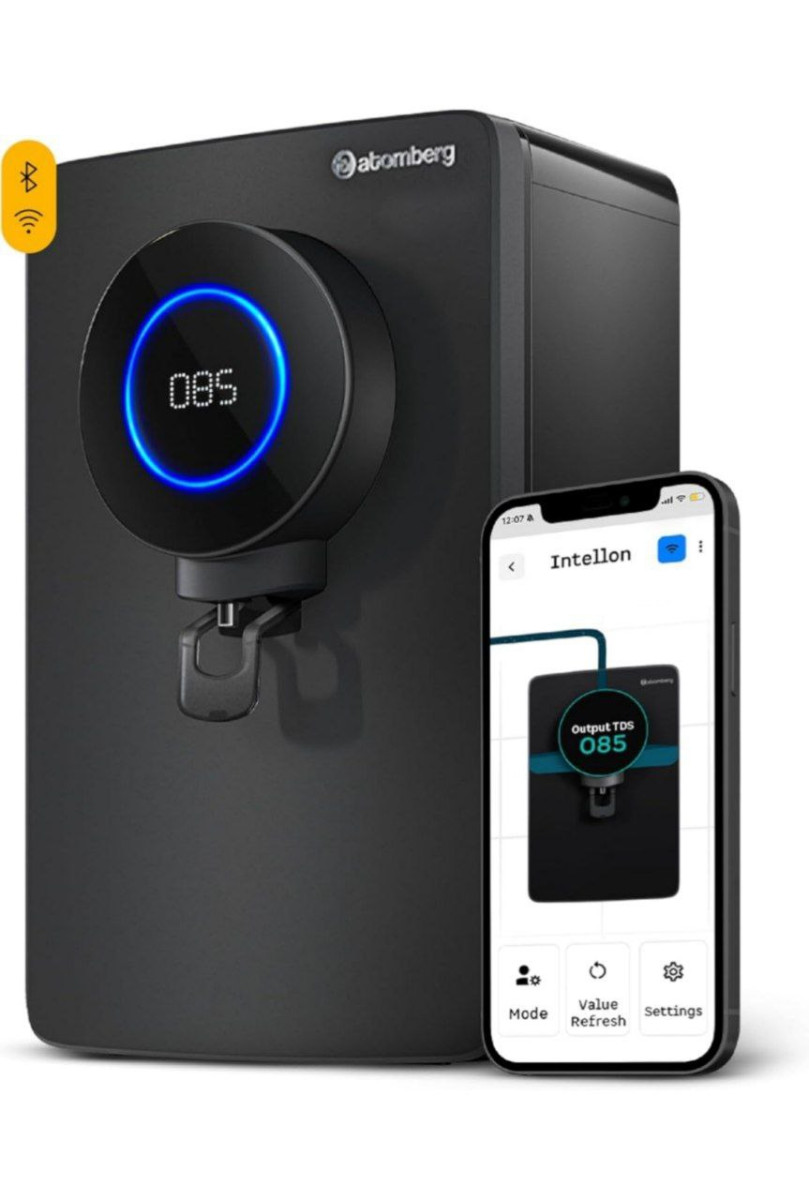 Atomberg Intellon - Indias 1st Adaptive Water Purifier Ro Uf Uv Alkaliser Z