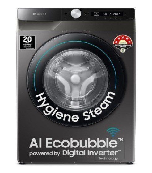 Samsung 8 Kg 5 Star Ai Control Ai Eco Bubble Wi-fi Digital Inverter Motor F