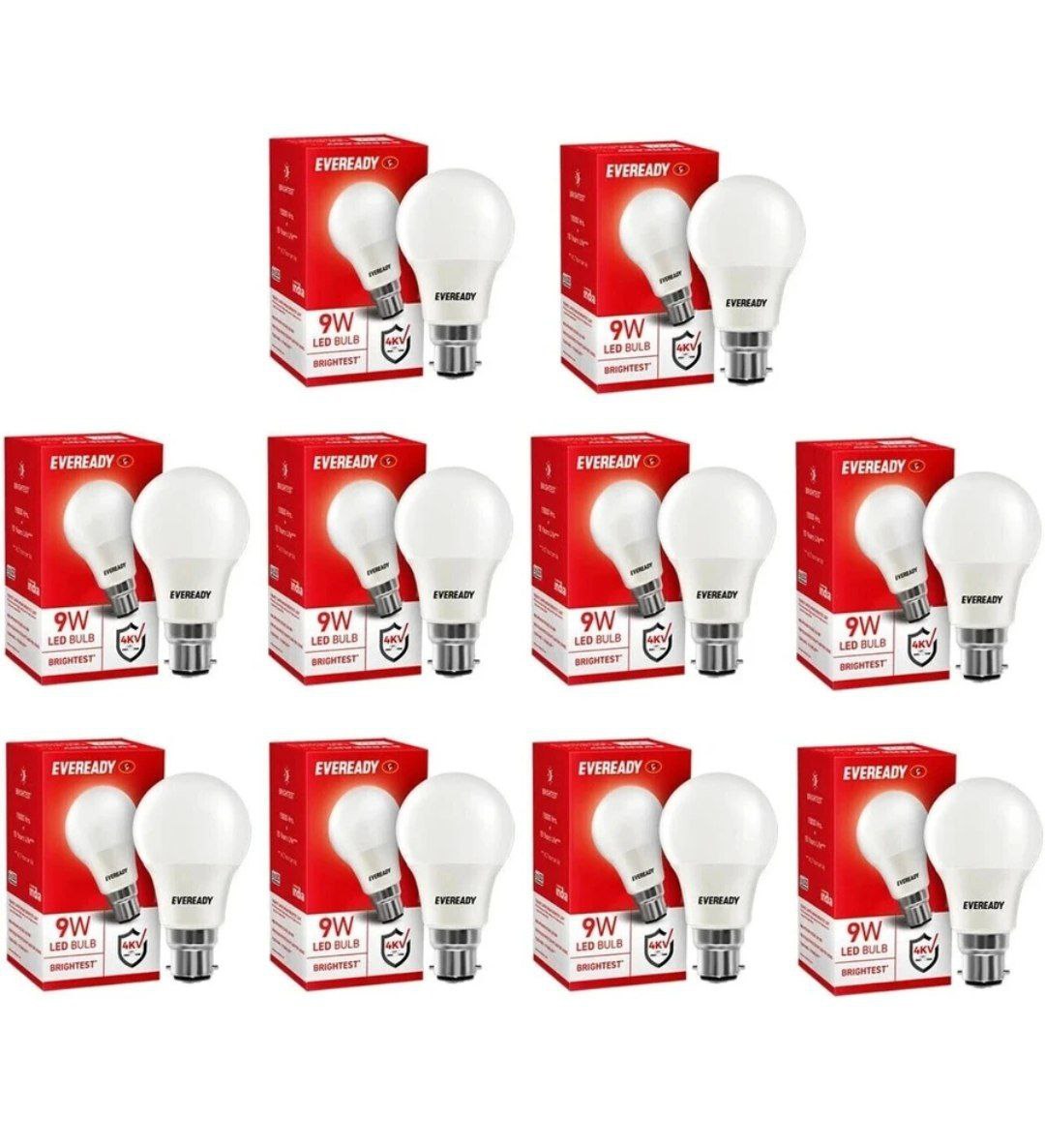 Eveready 9 W Basic Standard B22 Led Bulb (white Pack Of 10) 373 – Best Pric