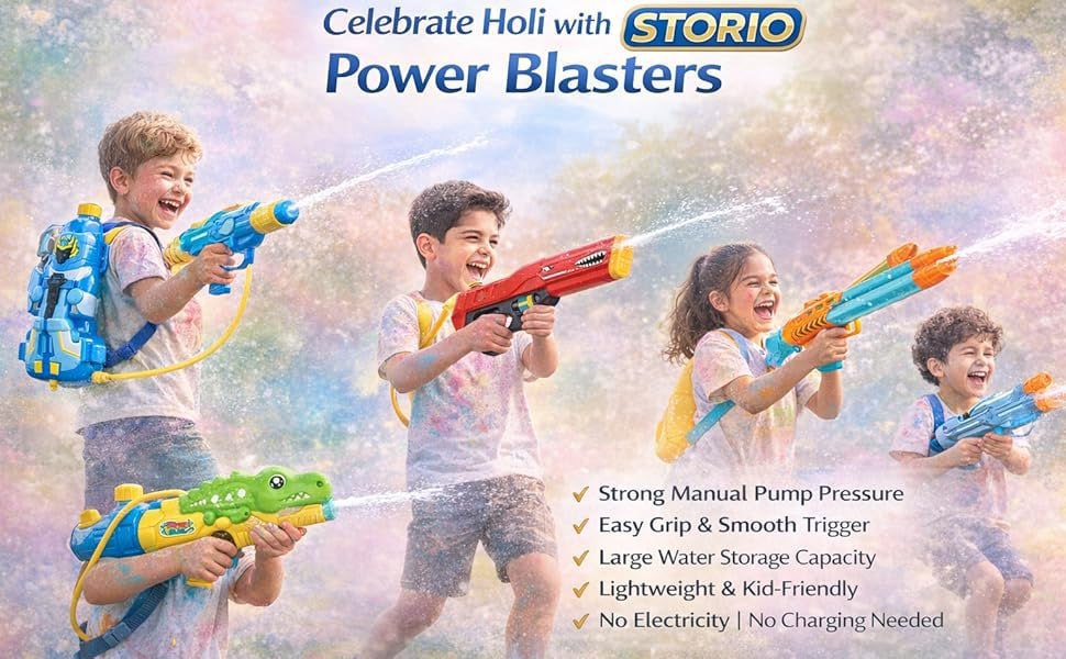 Holi Pichkari Water Gun Toy For Kids 108 – Best Price in India