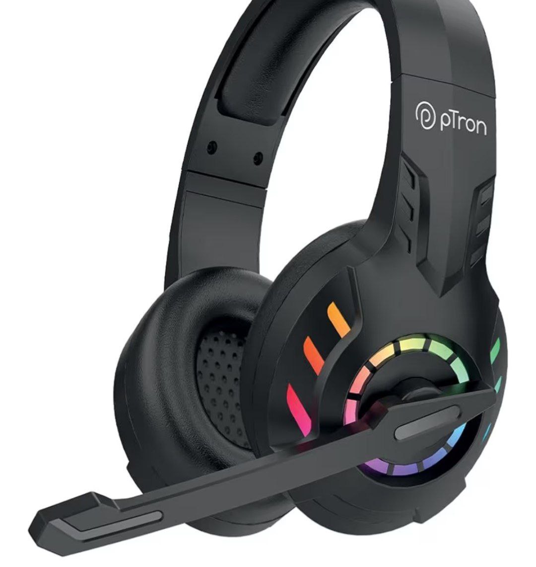 Ptron Studio Sports Wireless Bt Gaming Over-ear Headphones At 1499 – Best P