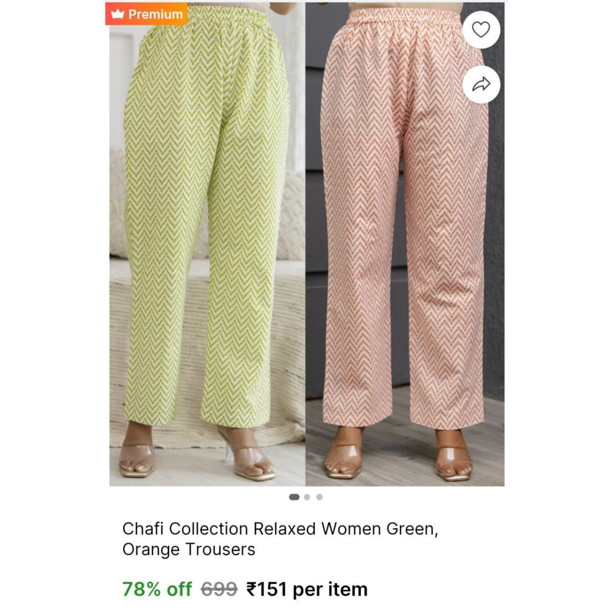 Shopsy Fashion Daily Use Deals Starting 123 Women Trousers 151 (min 2) Wome