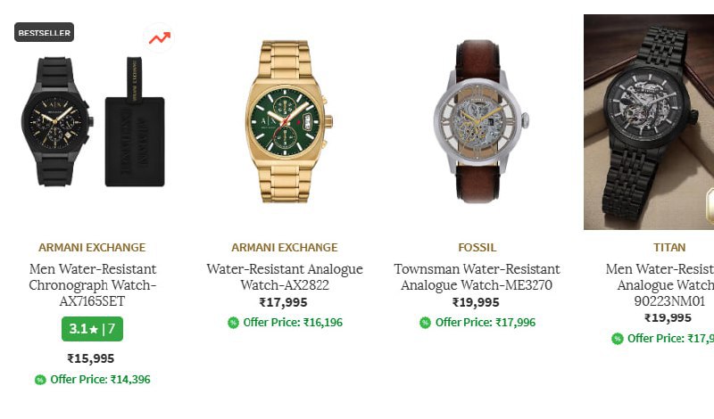 Ajio Up To 10 Privilege (max 10 000)armani Exchange Just Cavalli Moreuse Co