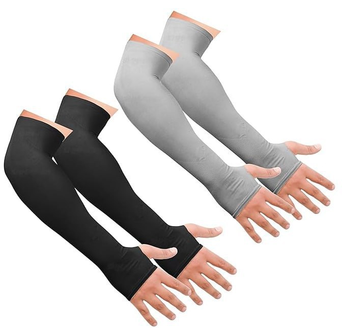 Grab Snmmifer Arm Sleeves With Uv Protection (2 Pairs) 157 Apply 30 Coupon 
