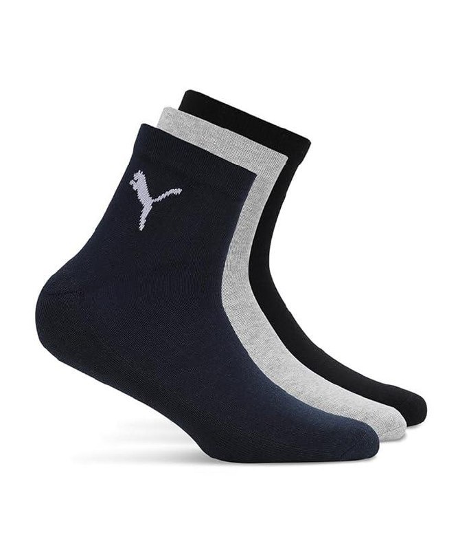Puma Unisex 3-pair Sports Socks Quarter Length 329 – Best Price in India