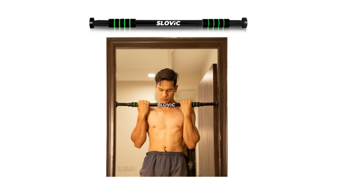 Amazon Slovic Pull Up Bar For Home Kids 100 Kg 558 – Best Price in India