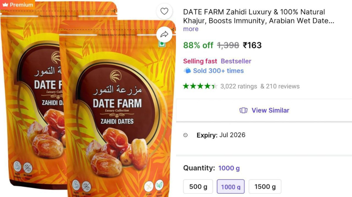 Kg Dates 163grab Before Increase – Best Price in India