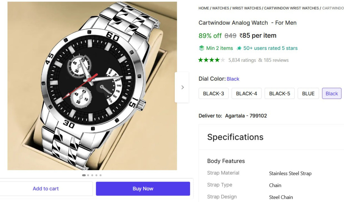 Analog Watch For Men 85 More Deals Click Here Must Read – Best Price in Ind