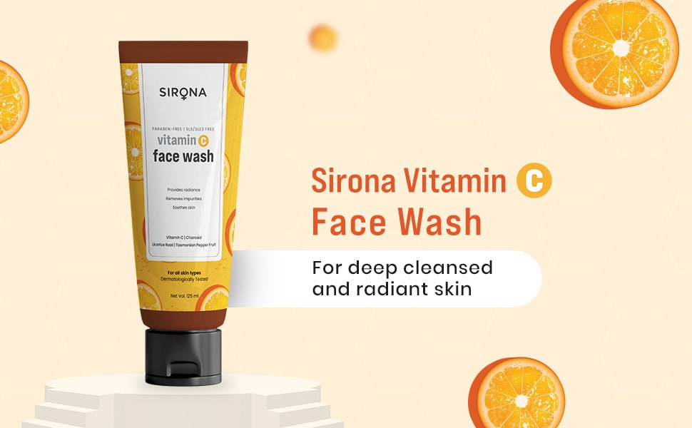 Sirona Vitamin C Face Wash 103 – Best Price in India