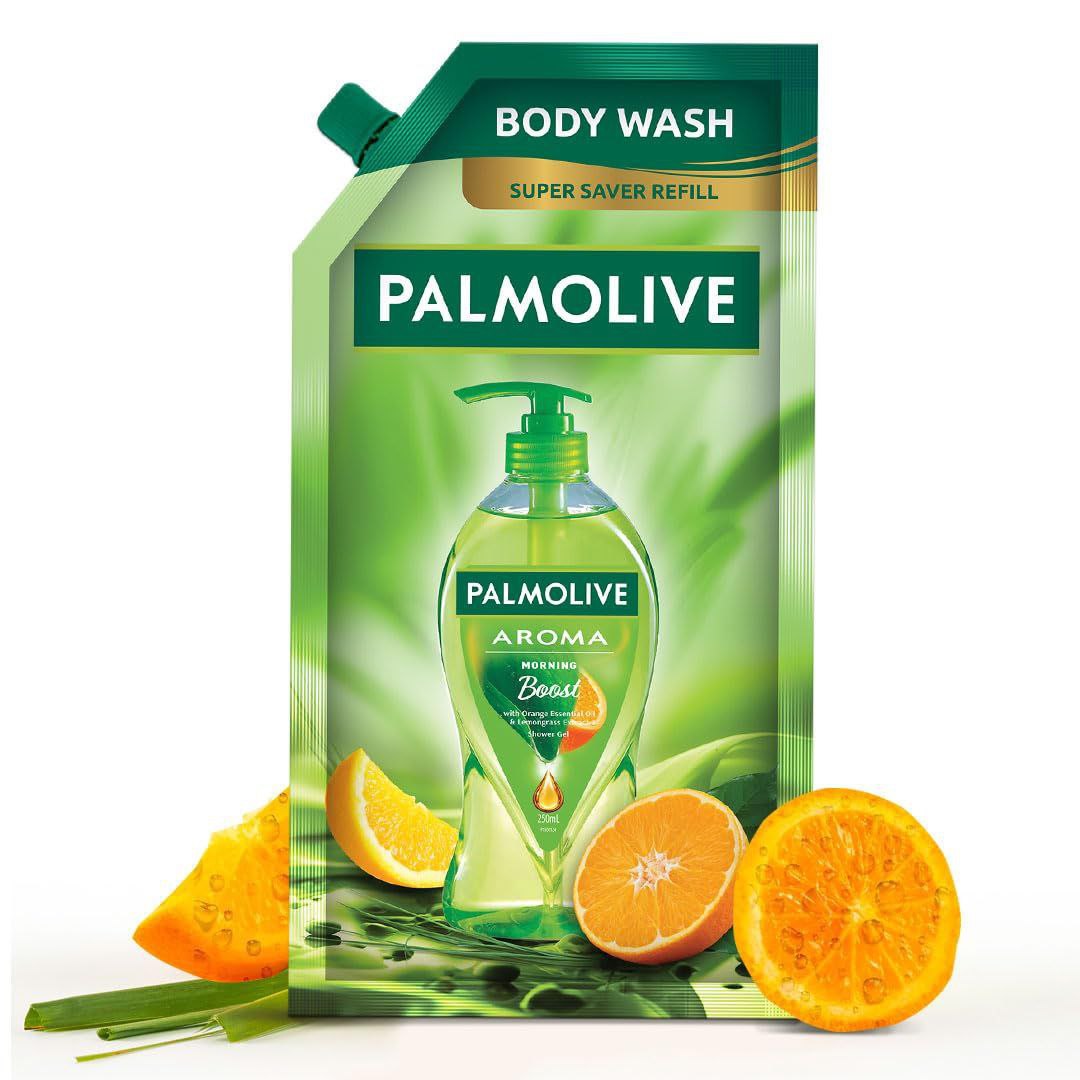 Palmolive Aroma Morning Boost Body Wash For Women Men 750ml Shower Gel Refi