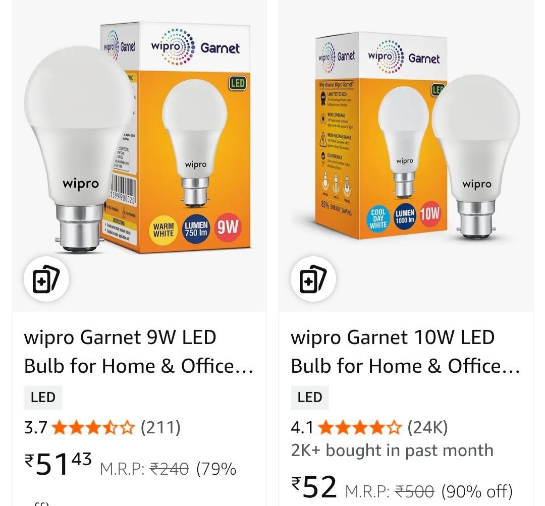On Wipro Led Bulbs More Deals Click Here Must Read – Best Price in India