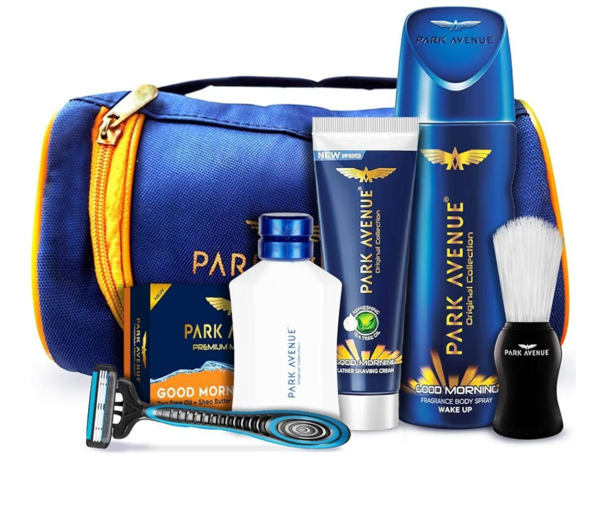Park Avenue Good Morning Grooming Collection 7 In-1 Combo Grooming Kit For 