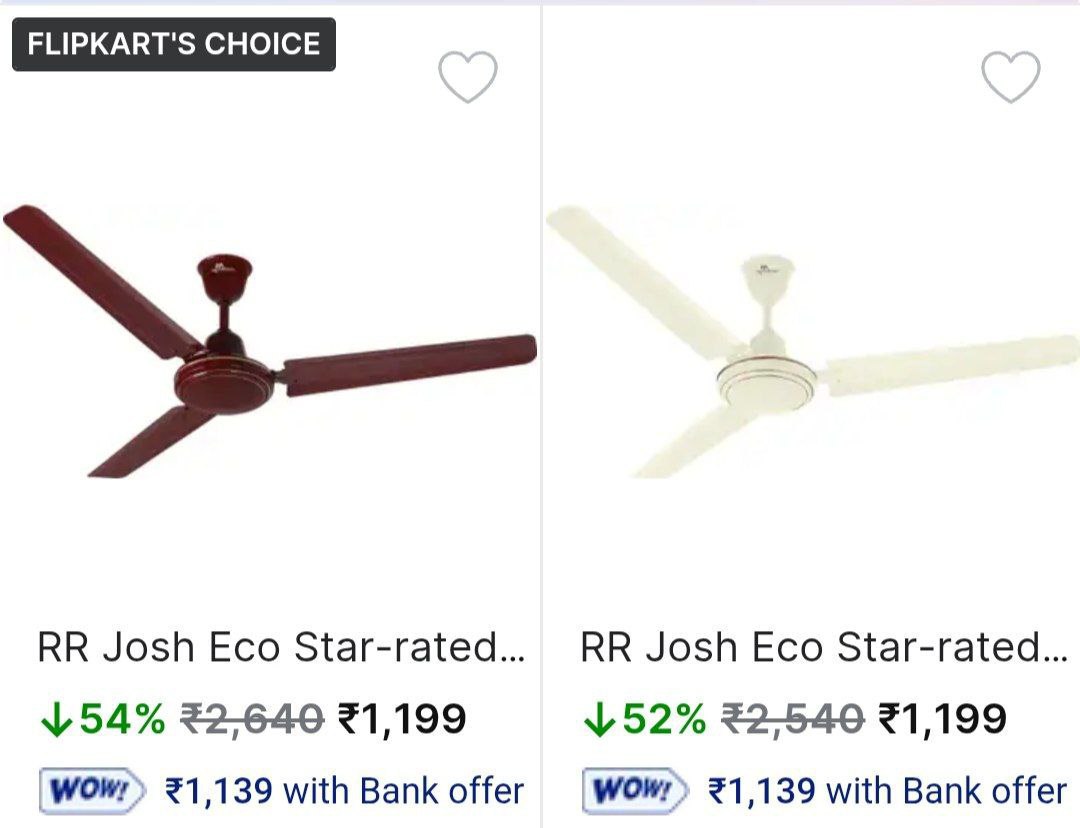 Rr Fans From Rs 1199 – Best Price in India