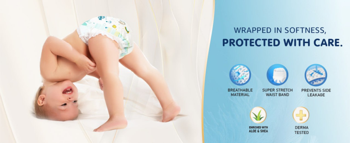 Supples Super Comfort Baby Diaper Pants Small (48 Kg) 566 – Best Price in I