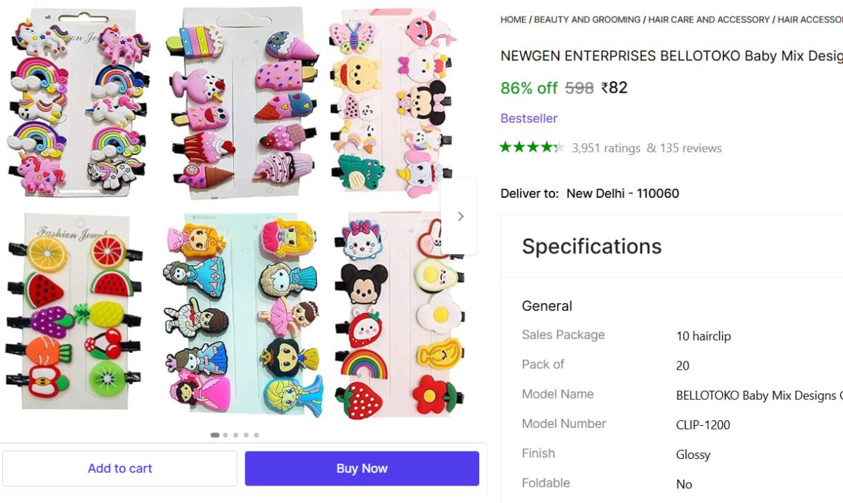 (pack Of 20) Multicolor Hair Clips 82 More Deals Click Here Must Read – Bes