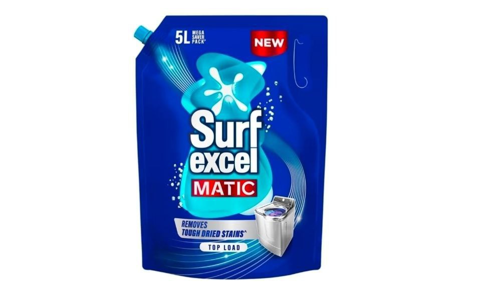 Amazon Surf Excel Matic Top Load Liquid Detergent 5l Refill Pouch 555 – Bes