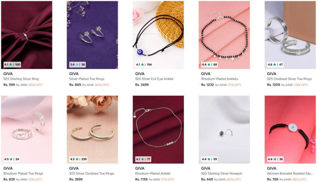 Myntra 90 On Giva Jewellery Women Men Girls Boys – Best Price in India