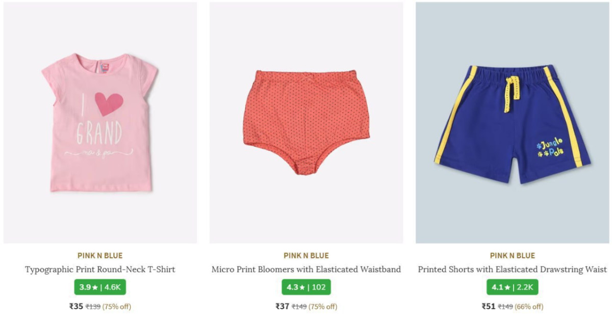 Kids Clothing Starts From Rs 35boy S Girl S Infant S – Best Price in India