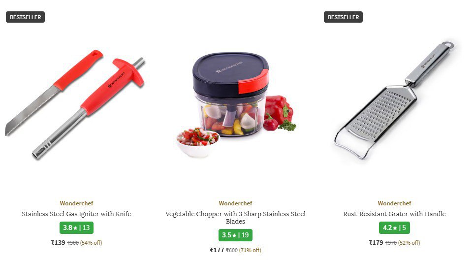 Ajio 60 On Kitchen Tools Starting Just 139 Link 10 Extra Ajio Cash – Best P