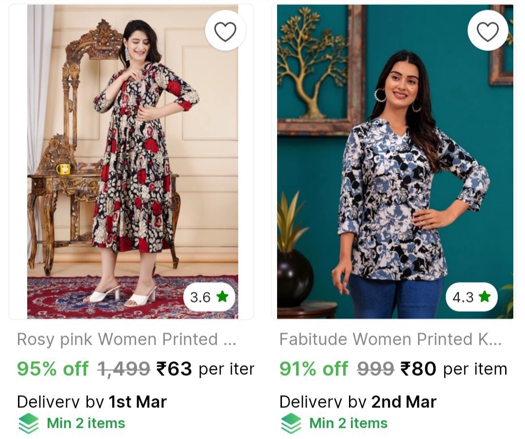 Shopsy Grand Mela Deals Starting At 49festive Sarees From 174 Kurta Ethnic 