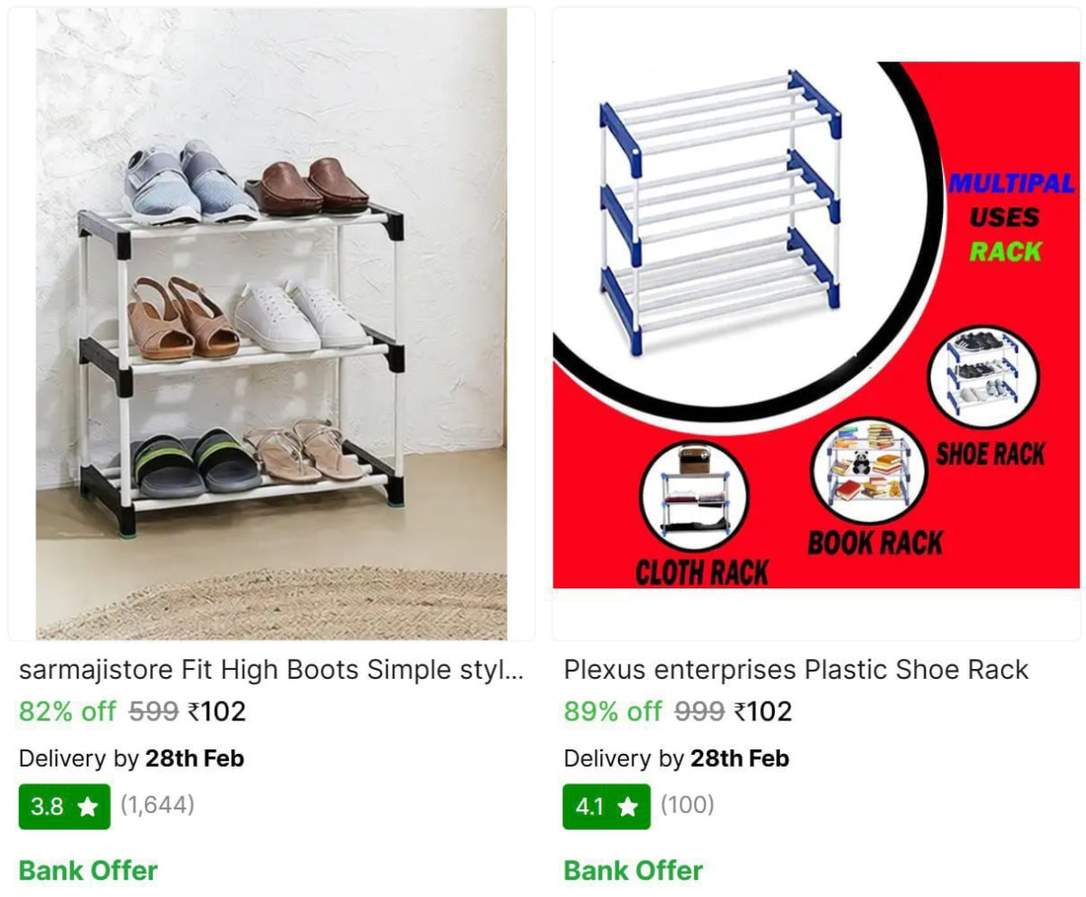 Shelves Shoe Stand 102 – Best Price in India