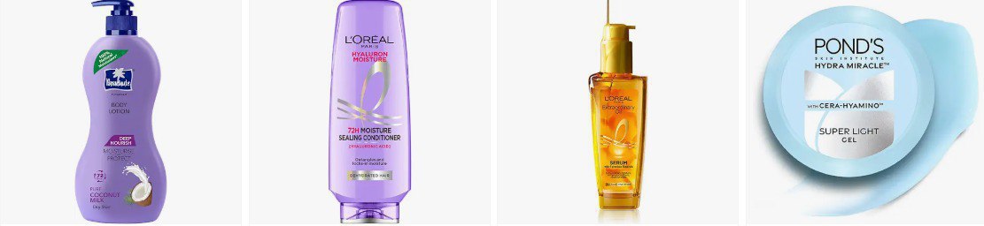 Amazon 80 On Beauty Products Shampoos Body Lotion Hair Oils Skincare Perfum