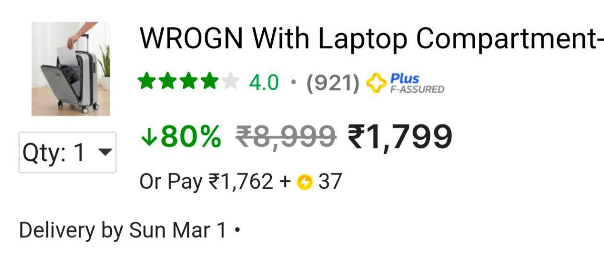 Grab 1 799 – Best Price in India