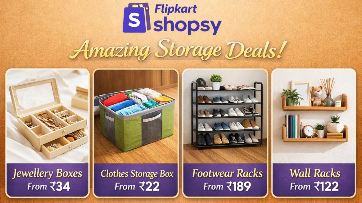 Shopsy Loot Storage Essentials Starting From Just 22 Clothes Storage Box Fr