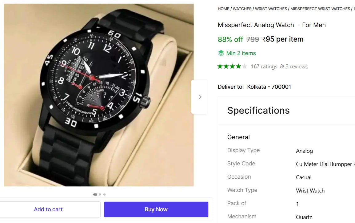 Analog Watch - For Men 95 More Deals Click Here Must Read – Best Price in I
