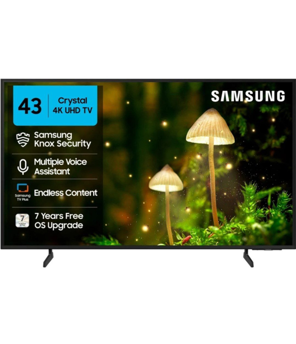Samsung 108 Cm (43 Inch) Ultra Hd (4k) Led Smart Tizen Tv 2025 Edition With