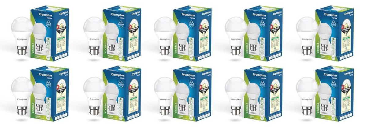 Crompton Param 9 Watt Led Bulb Cool Day Light Pack Of 10 435 – Best Price i