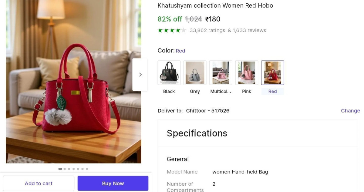 Women S Handbag At 180 – Best Price in India