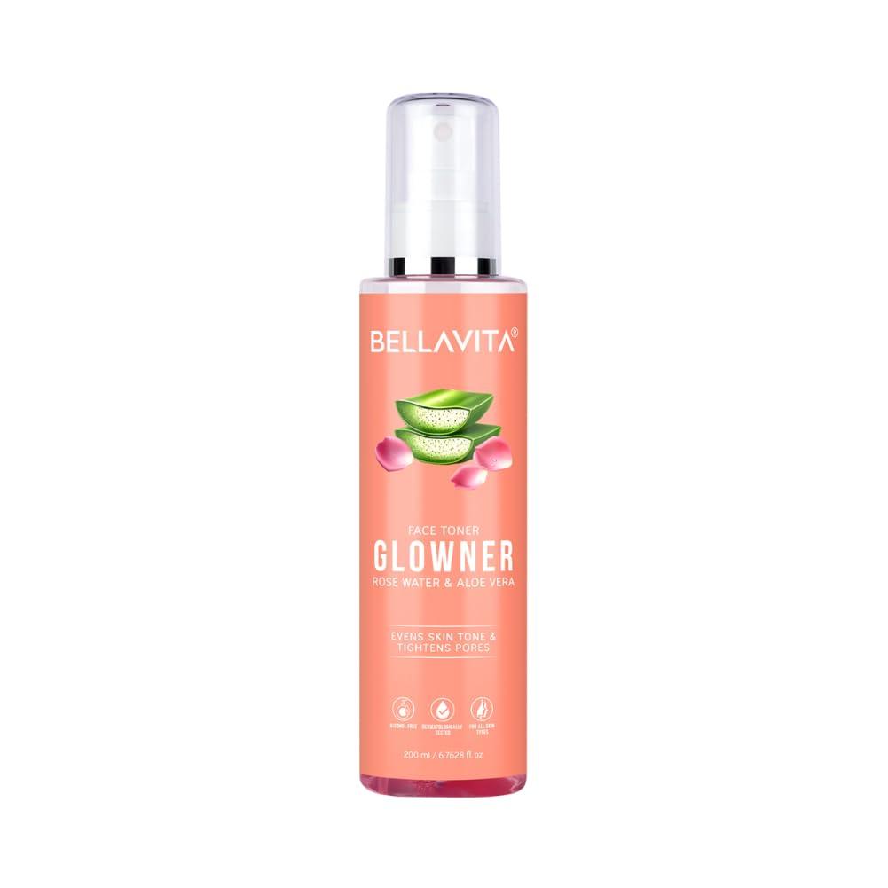 Bella Vita Organic Glowner Face Toner Alcohol Rose Water 200ml 112 – Best P
