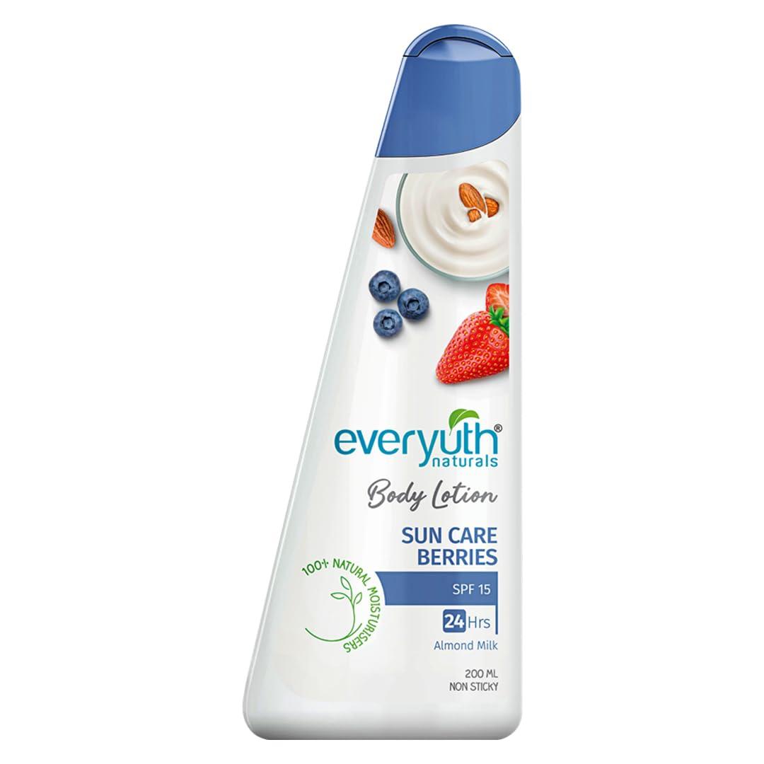 Everyuth Naturals Sun Care Berries Body Lotion 200ml 96 – Best Price in Ind
