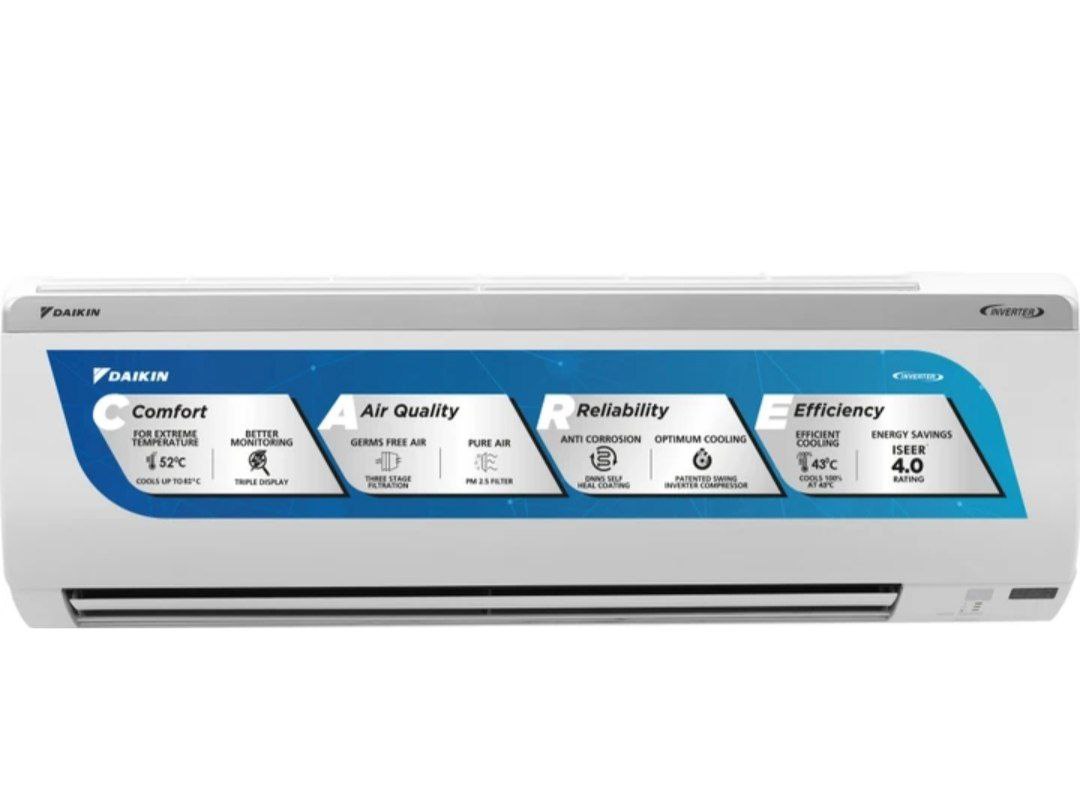 Daikin 2025 Model 1 5 Ton 3 Star Split Inverter Ac 30490 – Best Price in In