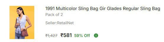- Women Sling Bag At Rs 581 Master Link - – Best Price in India