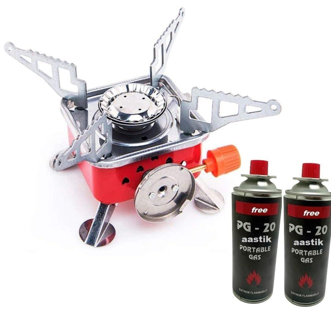 Portable Gas Stove Square-shaped Gas Butane Burner Camping Stove (gas Stove