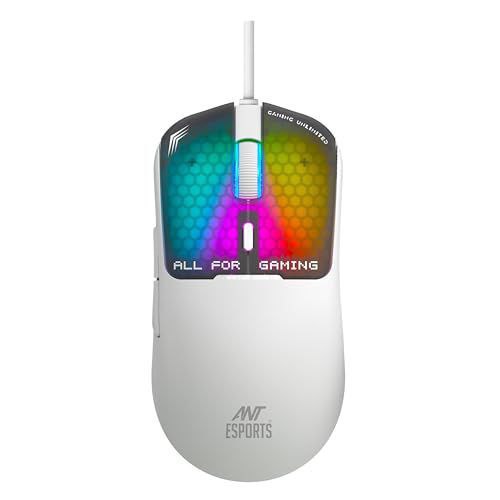 Grab 449coupon Ant Esports Virtus100 Wired Rgb Gaming Mouse Light Weight 6d