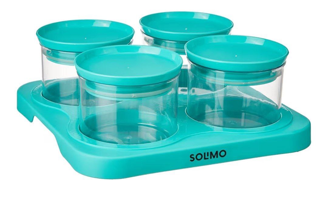 Solimo Airtight Plastic Storage Container Set 267 – Best Price in India