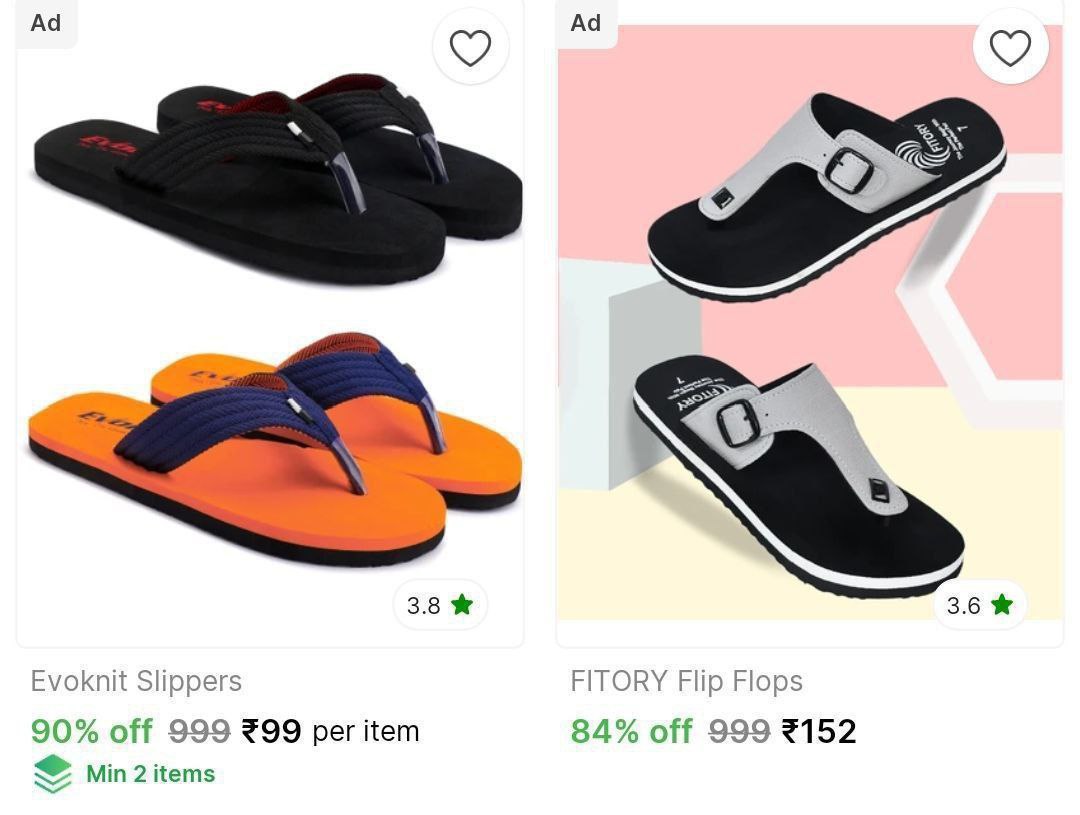 Flip Flop Sleepers Starts 99 – Best Price in India