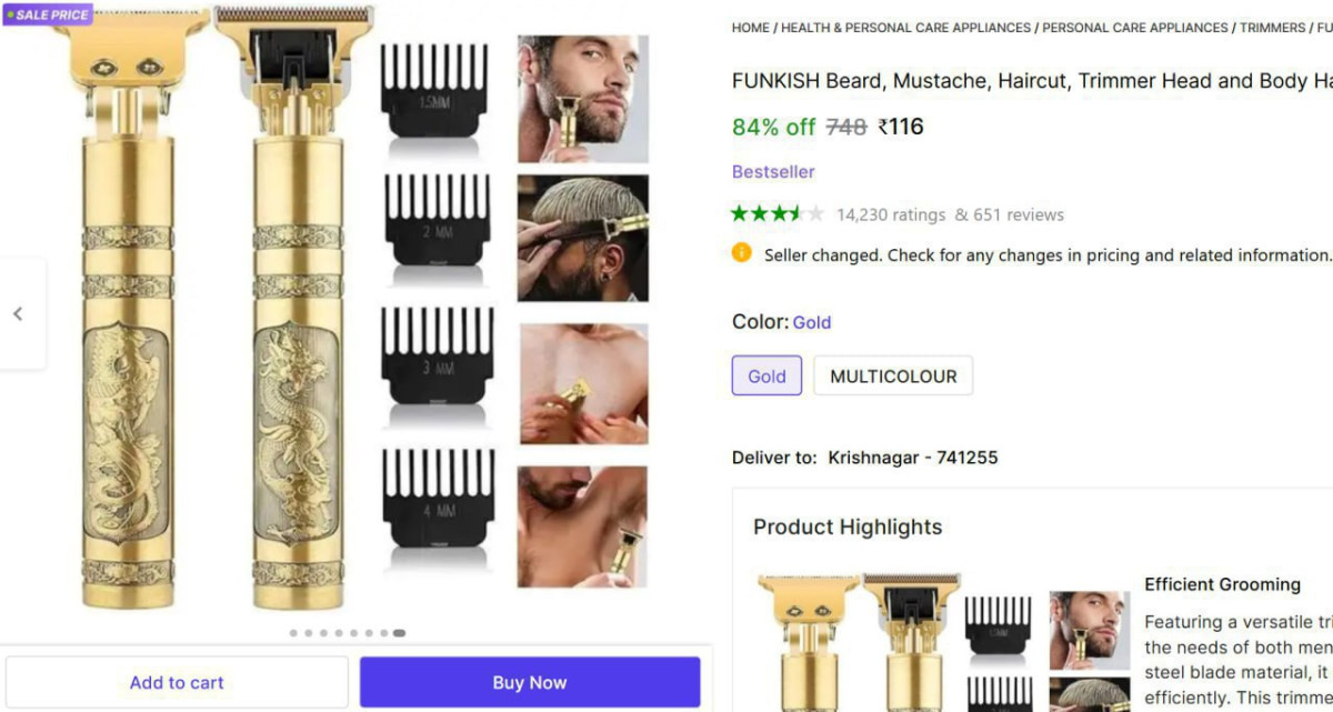 Rechargeable Trimmer For Women 116 More Grooming Gadgets – Best Price in In