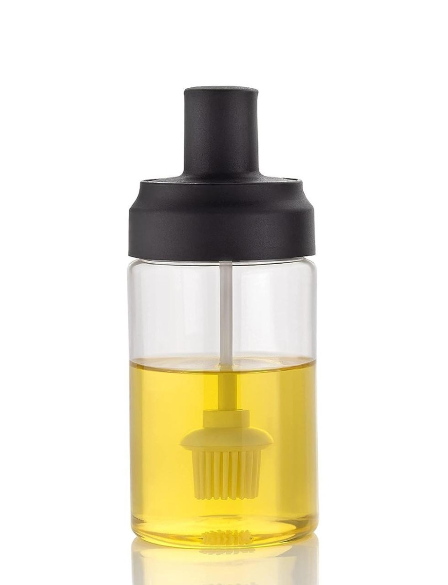 Homewiz Bpa- Plastic Oil Dispenser Bottle With Silicone Brush - 350ml 99 – 
