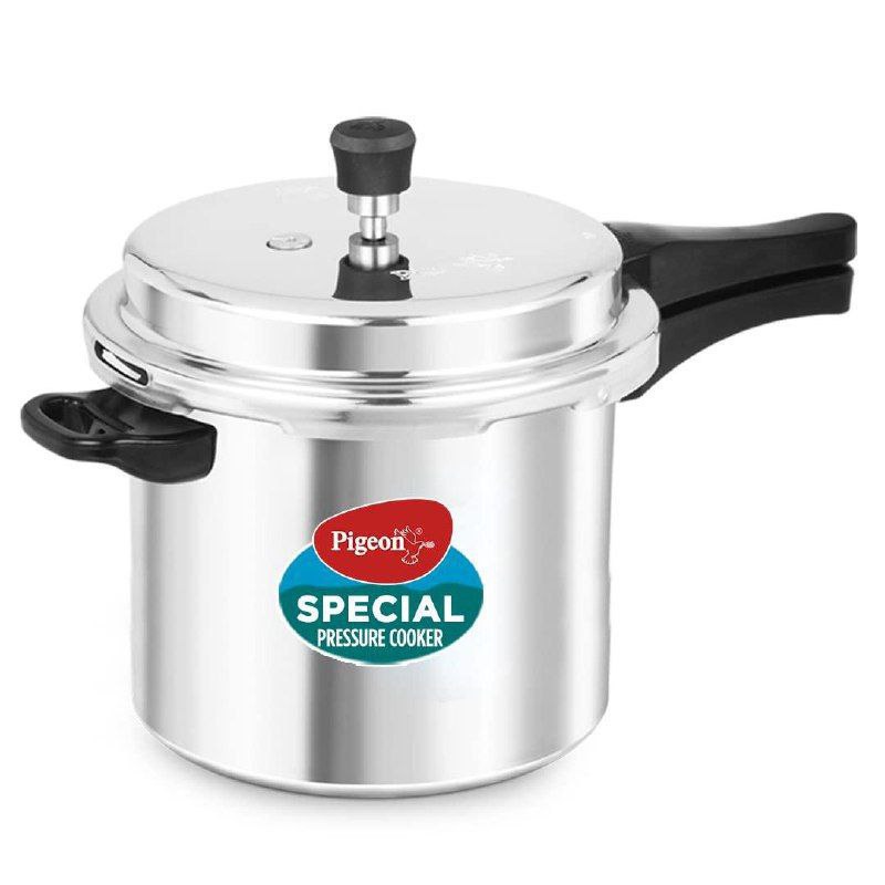 Pigeon By Stovekraft Non-induction Base Aluminium Outer Lid Pressure Cooker