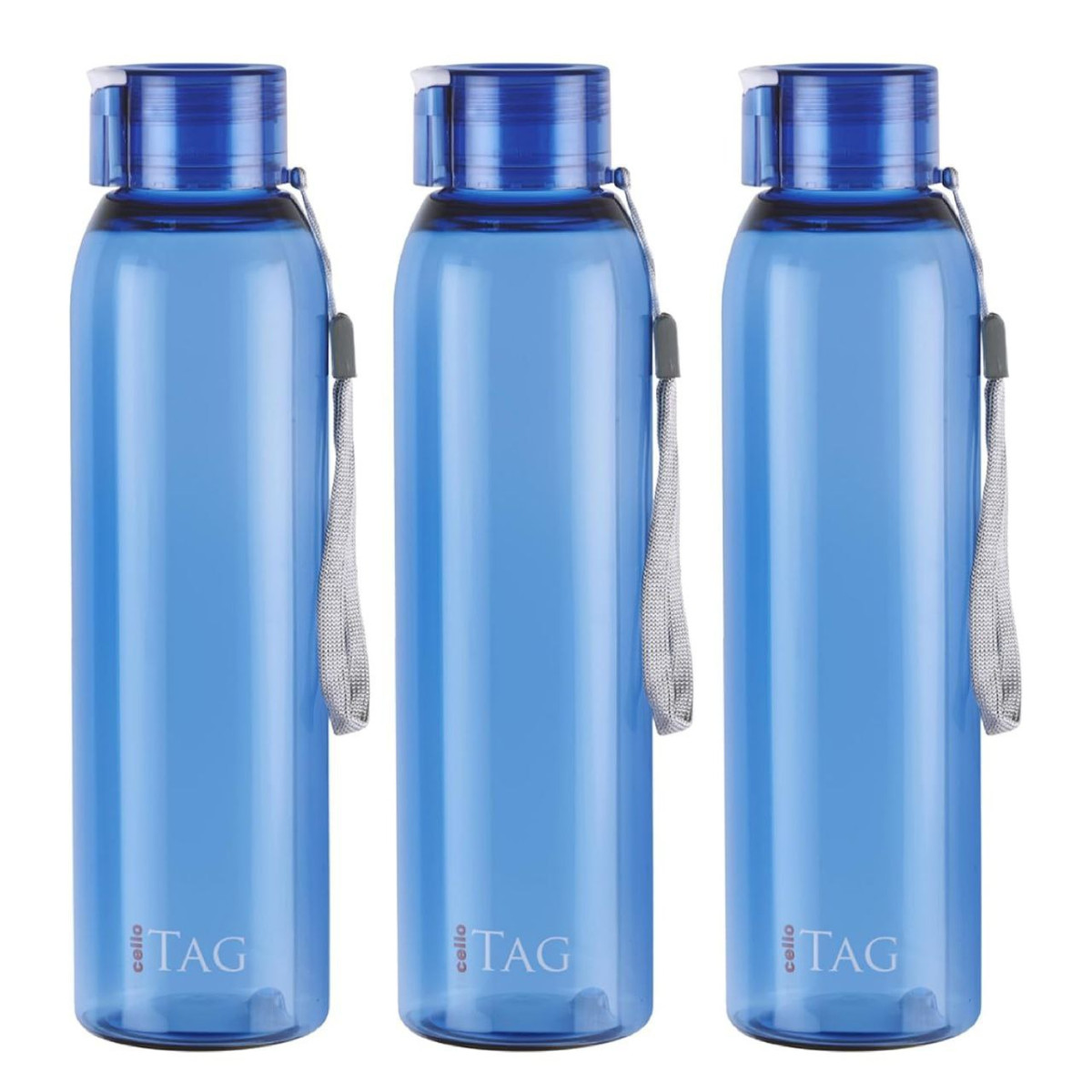 Cello My Tag Pet Water Bottle 100 Food Grade Leak Proof And Break Proof Set