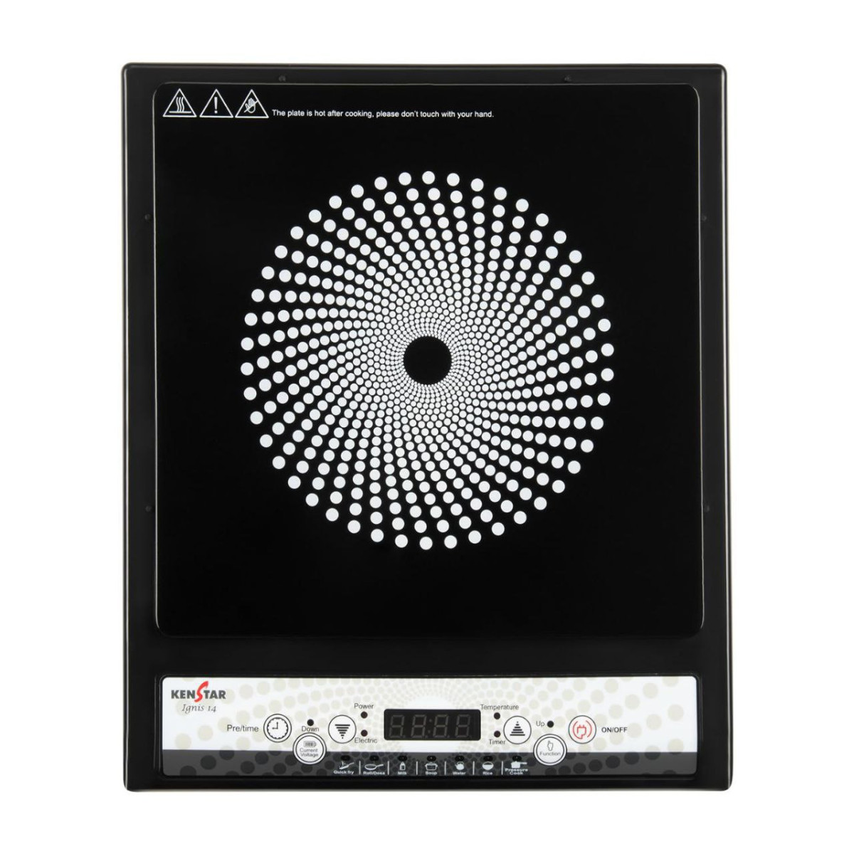 Grab 1 099kenstar 1400 W Induction Cooktop Push Button (black Ignis 14 1400