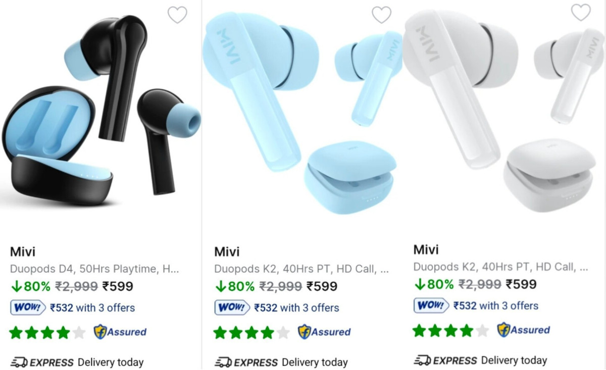 Mivi Tws Earbuds From 599 More Deals Click Here Must Read – Best Price in I