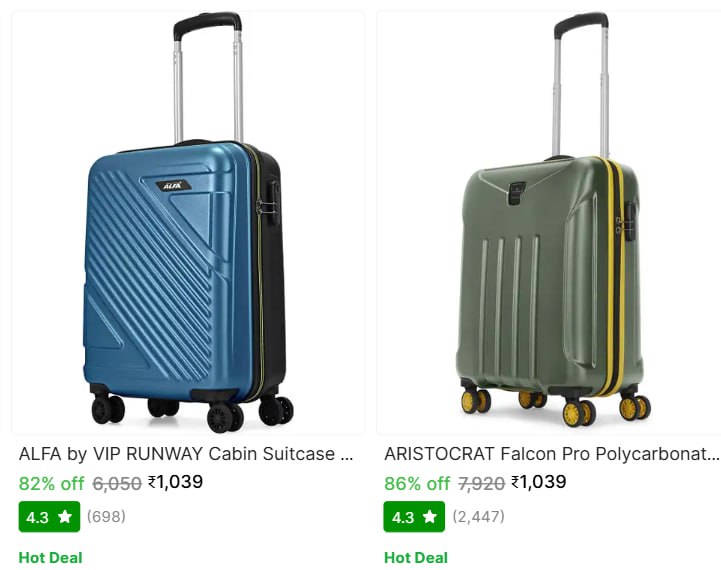On Top Brands Luggage S Size M Size L Size Pack Of 2 Pack Of 3 – Best Price