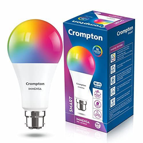 Crompton 9-watt B22 Wifi Smart Led Bulb Compatible With Amaz 299 – Best Pri